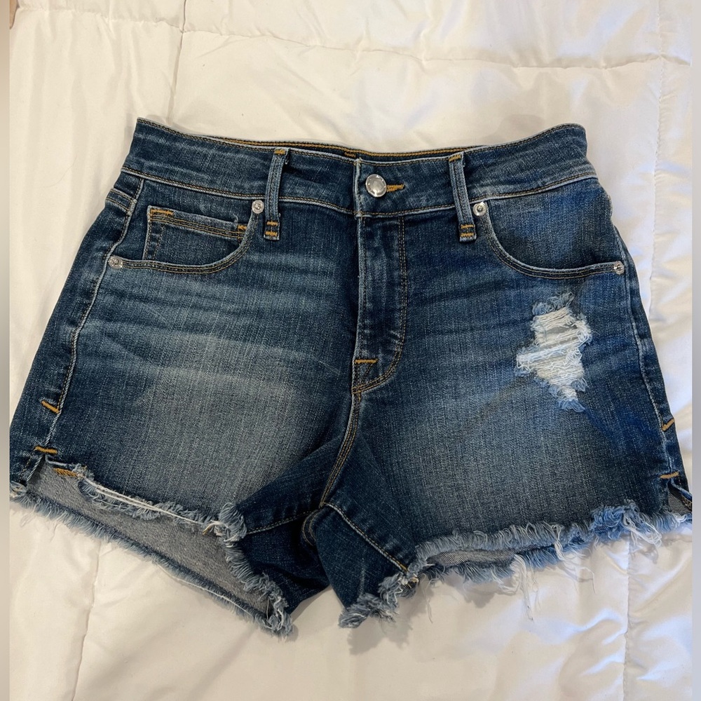 Good American denim shorts